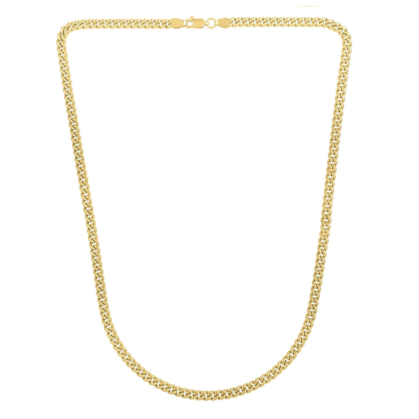14k Yellow Gold Light Gourmette Chain (4.10 mm) RCJ Chains  CELESTIA LUXE JEWELLERS