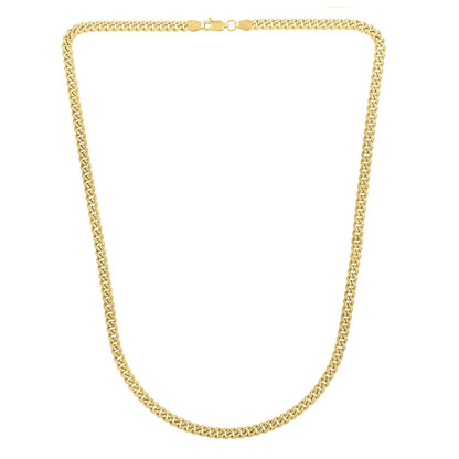 14k Yellow Gold Light Gourmette Chain (4.10 mm) RCJ Chains  CELESTIA LUXE JEWELLERS