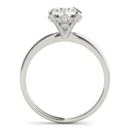 14k White Gold Prong Set Round Diamond Engagement Ring (2 cttw) RCJ Rings  CELESTIA LUXE JEWELLERS