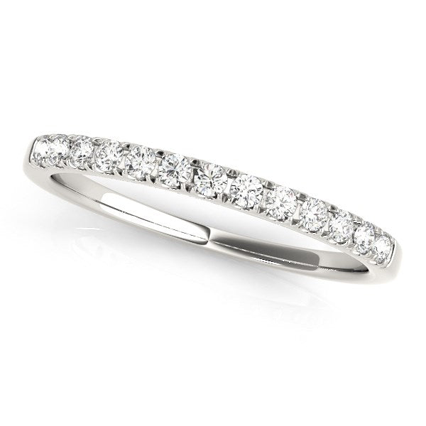 14k White Gold Timeless Diamond Wedding Ring (1/5 cttw) RCJ Rings  CELESTIA LUXE JEWELLERS