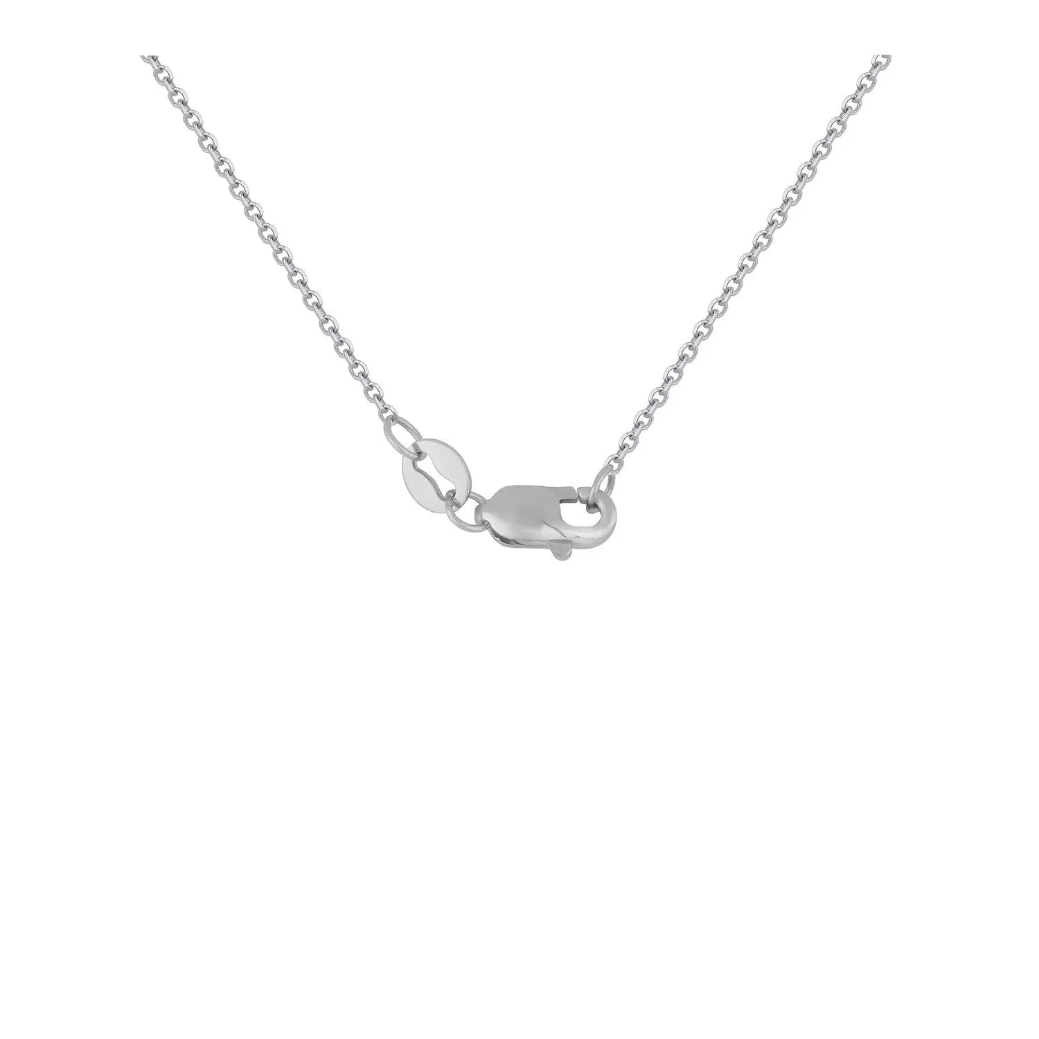 Diamond Bar Pendant in 14k White Gold (1/4 cttw) RCJ Necklaces  CELESTIA LUXE JEWELLERS