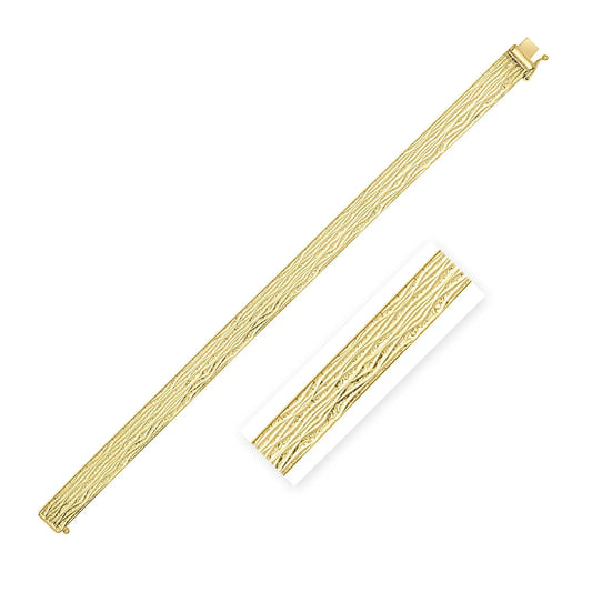Glacier Bracelet in 14K Yellow Gold (8.00 mm) RCJ Bracelets  CELESTIA LUXE JEWELLERS