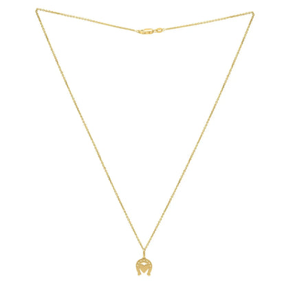 Heart and Horse Necklace in 14K Yellow Gold RCJ Necklaces  CELESTIA LUXE JEWELLERS