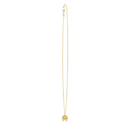 Heart and Horse Necklace in 14K Yellow Gold RCJ Necklaces  CELESTIA LUXE JEWELLERS