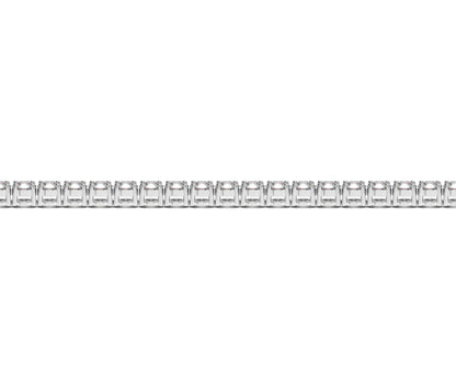 Lab Grown Round Diamond Tennis Bracelet in 14k White Gold (5 cctw  F/G  VS2/SI1) RCJ Bracelets  CELESTIA LUXE JEWELLERS